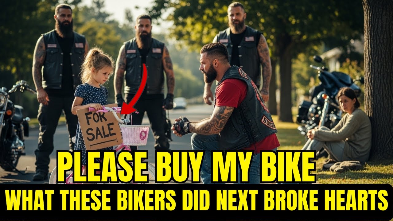 Buy My Bike, Sir… Mommy Hasn’t Eaten in Two Days — What the Bikers Did Next Will Break Your Heart