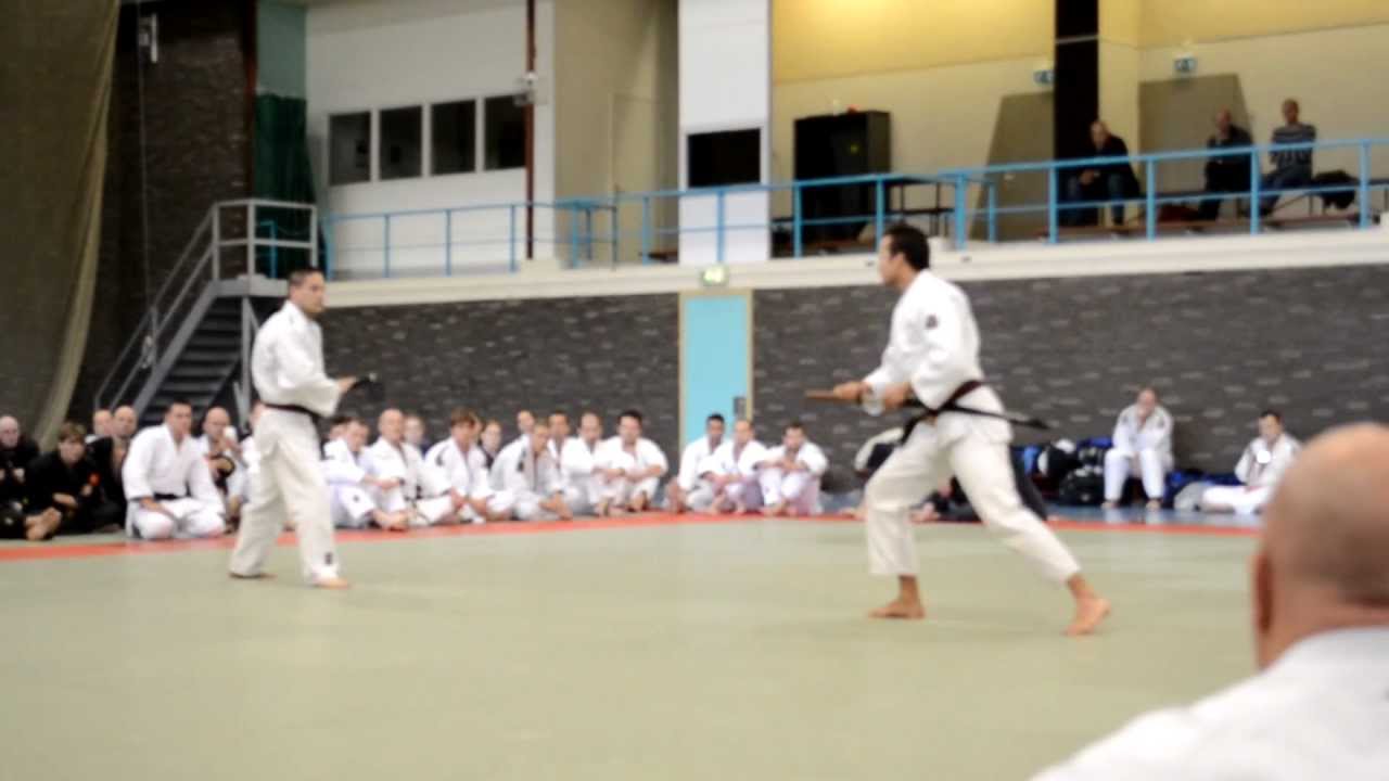 Ken tai ichi no kata - Yoseikan Ju-Jutsu by Minh Ho.MOV