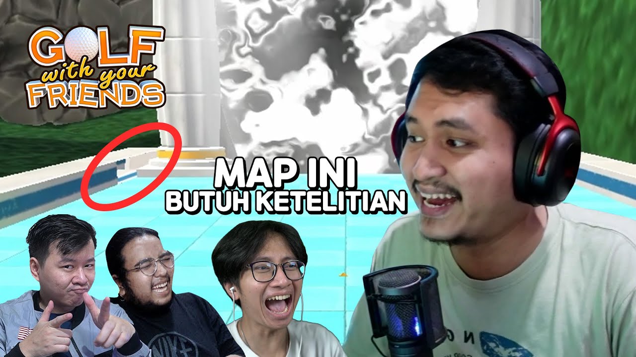 KEREN BANGET!! BANYAK JALAN RAHASIA BUAT HOLE IN ONE ~ Golf With Your Friends