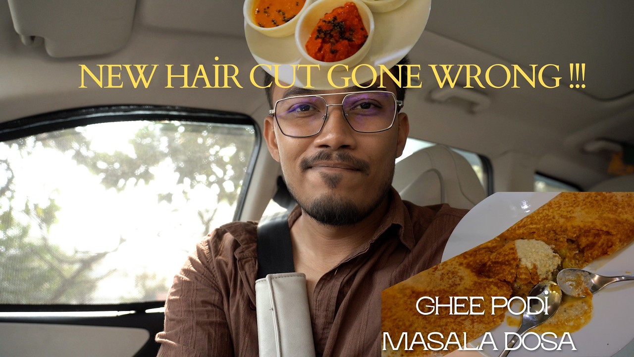 Hair Cut Gone Wrong!! 😳 | New Look + Weird Dosa Experience | 16 Feb Vlog