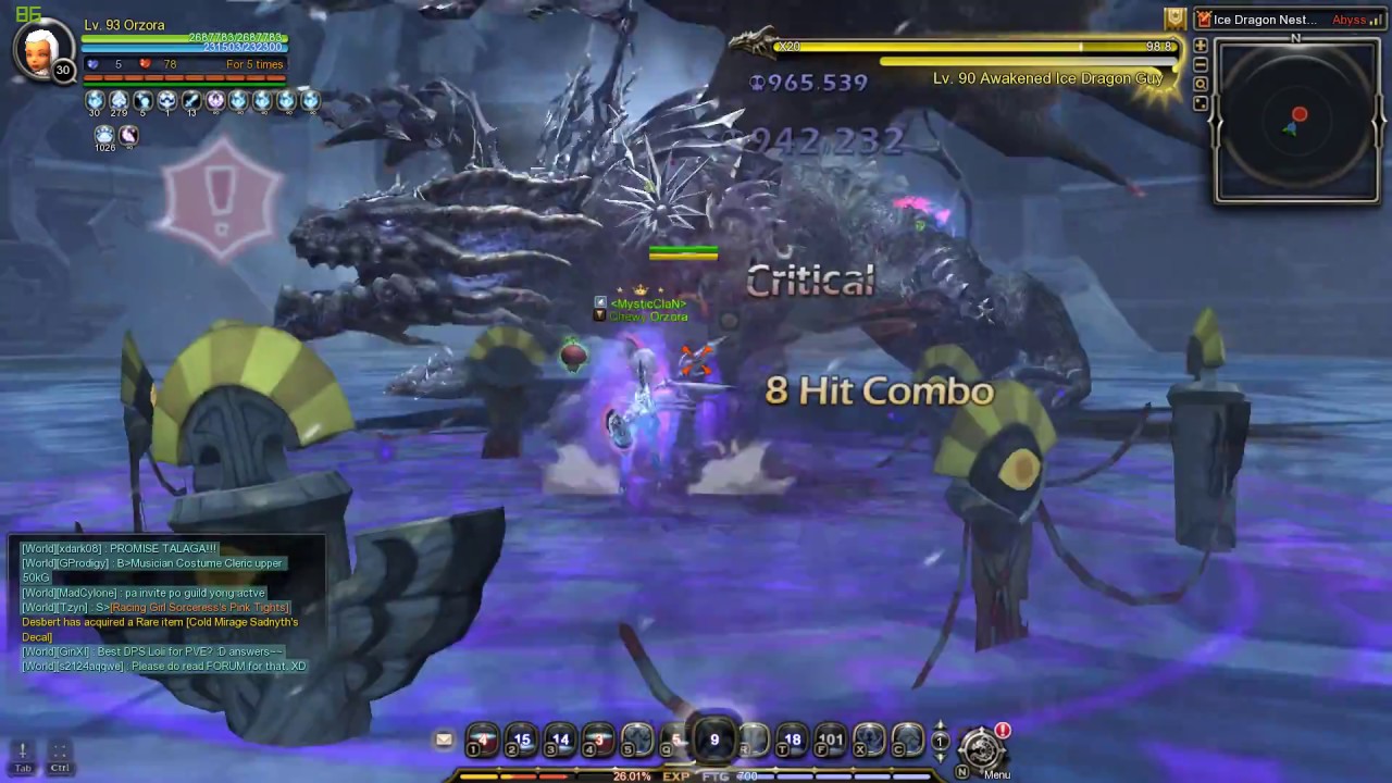 Dragon Nest SEA Awakened Soul Eater Solo IDN (4 man)