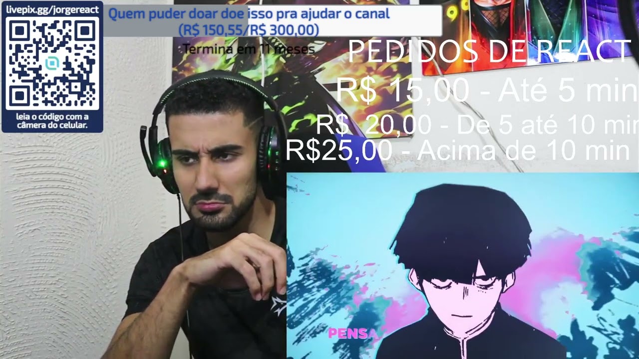 JORGE REACT 3 EM 1 DO @katsugeekbr