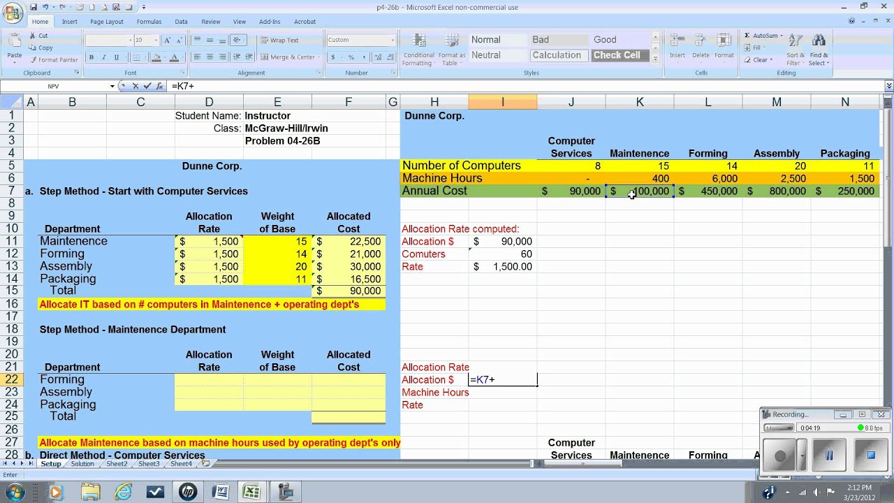 Video lecture 6-2 step allocation method.wmv