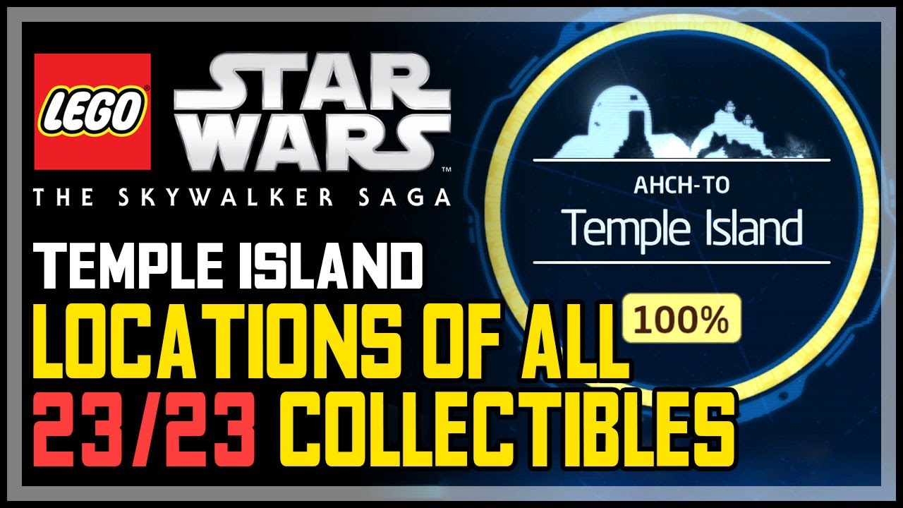 All Arch-To Temple Island Collectibles LEGO The Skywalker Saga (100% Guide)