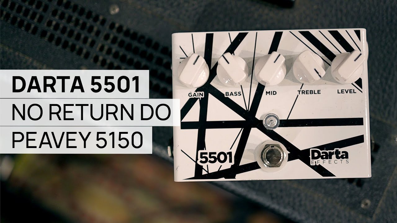 Darta Effects 5501 vs Peavey 5150 usando o Return do FX Loop - EQUIPAMENTO