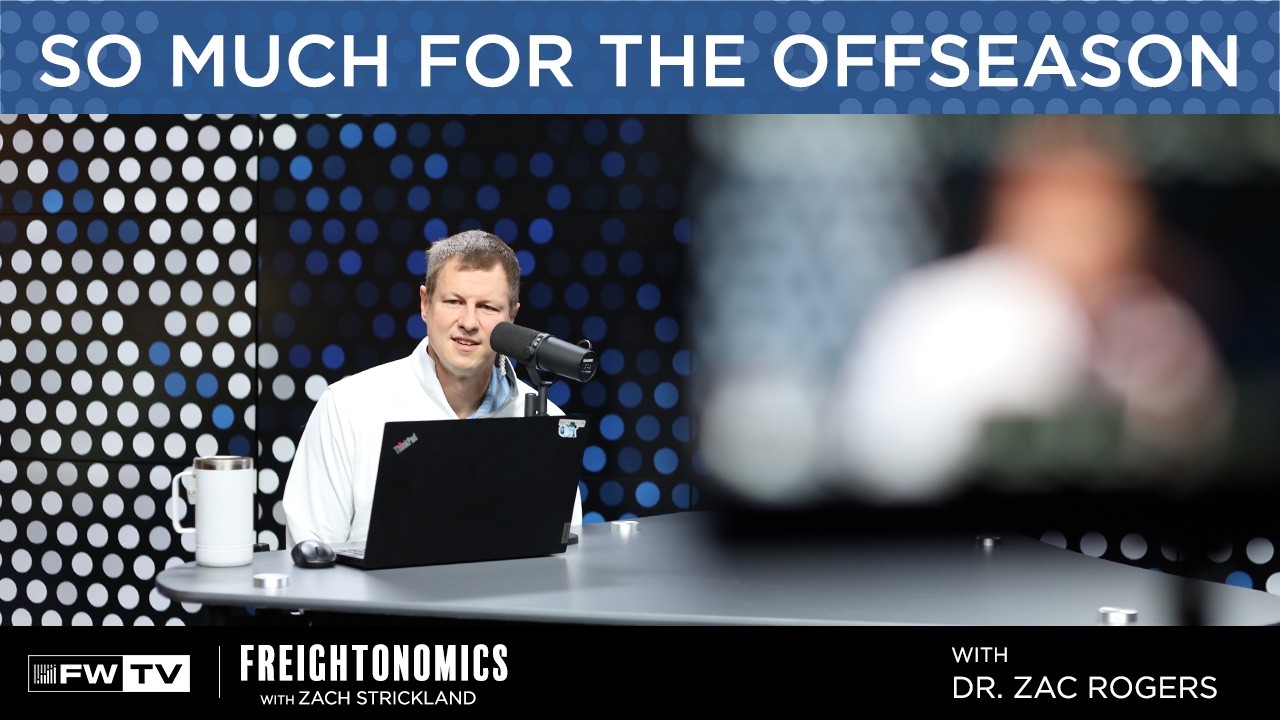 So much for the Offseason | Freightonomics