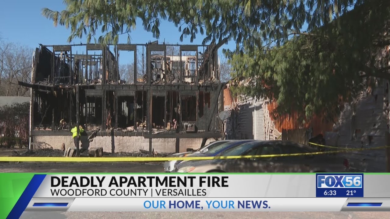 Versailles fire kills 1, displaces others