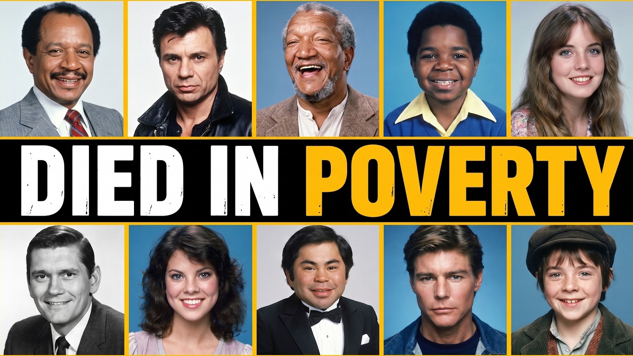 10 Classic TV Actors Who Died in COMPLETE Poverty