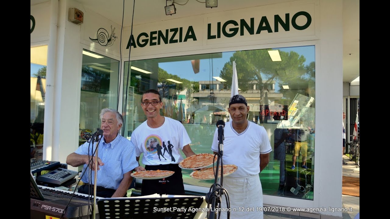 Lignano - Sunset Party Agenzia Lignano 19 luglio 2018