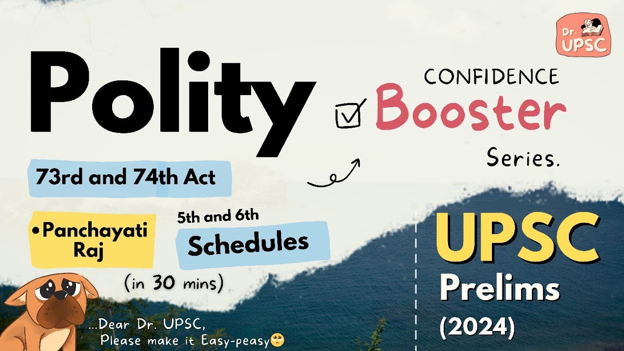 ⚡ Polity: Panchayati Raj, PESA and 5th,6th Schedule| 🔥 Confidence BOOSTER