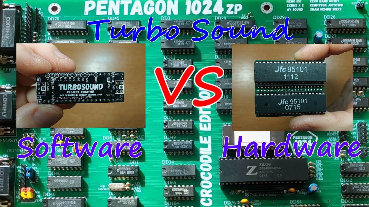 Turbo Sound ZX-Spectrum, Software VS hardware