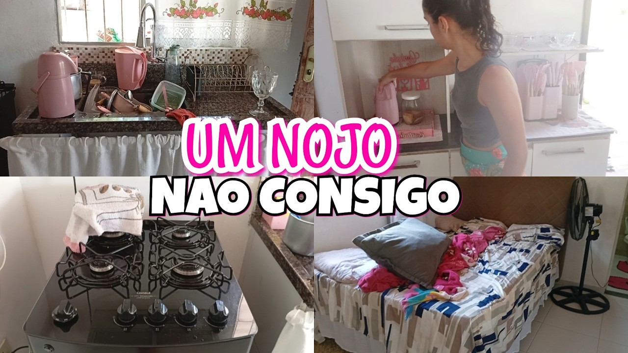 Rotina Colocando tudo em ordem | Muitas louças sujas| limpeza no fogão - organizando tudo 