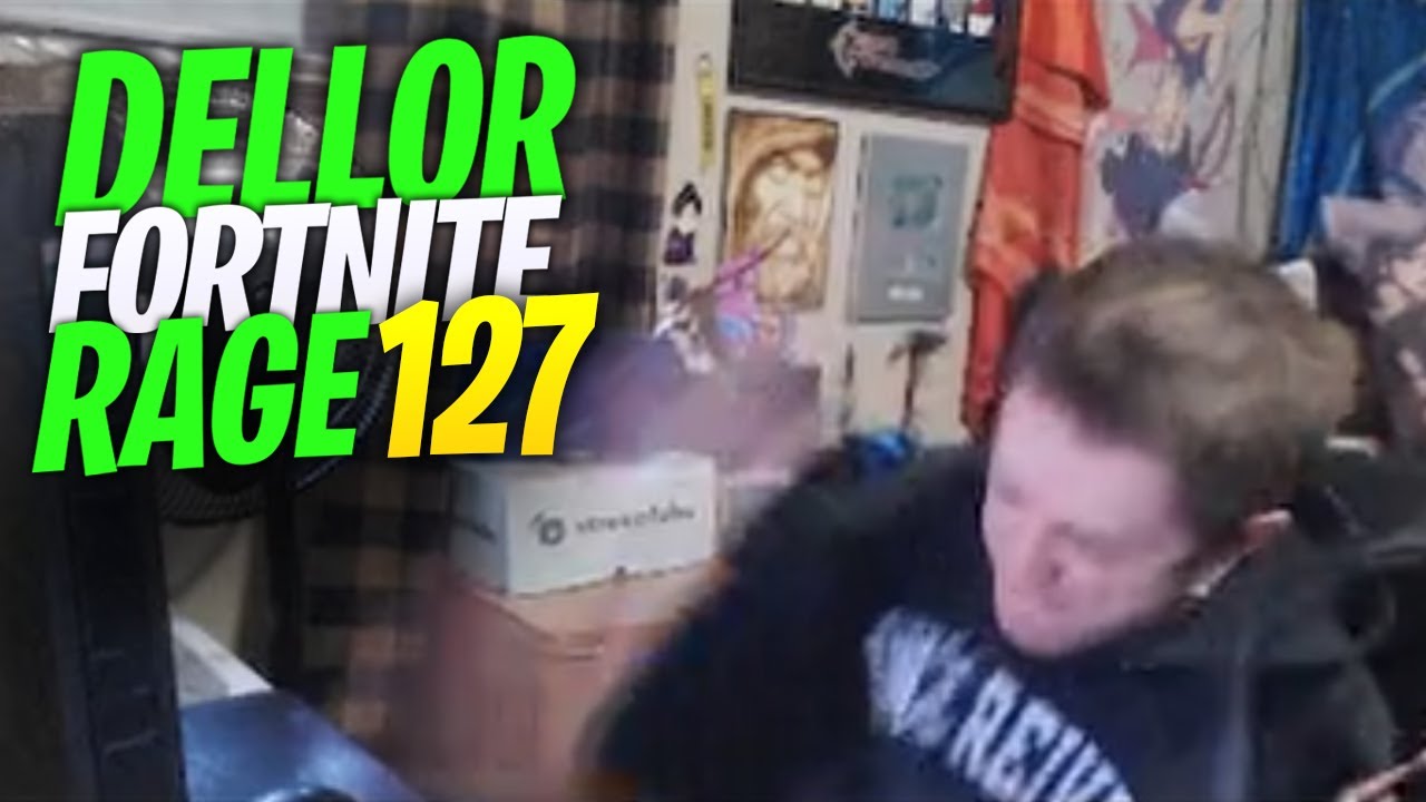 DELLOR FORTNITE RAGE COMPILATION 127