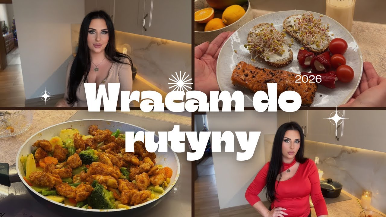 Dlaczego wróciłam na siłownię? 💥 + zdrowy obiad i kolacja🥙 