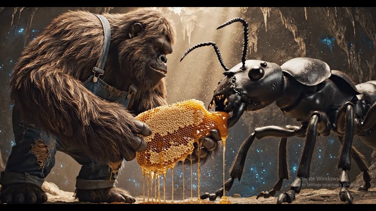 REAL LIFE BIGFOOT vs. GIANT ANTS & YETI! (Full Adventure 4K)