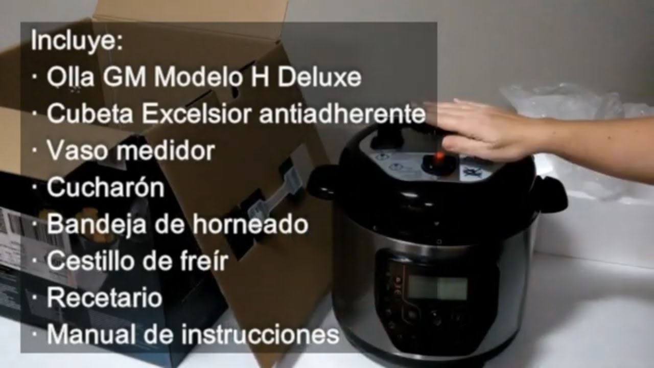 ✅Unboxing de la nueva Olla GM H Deluxe !!