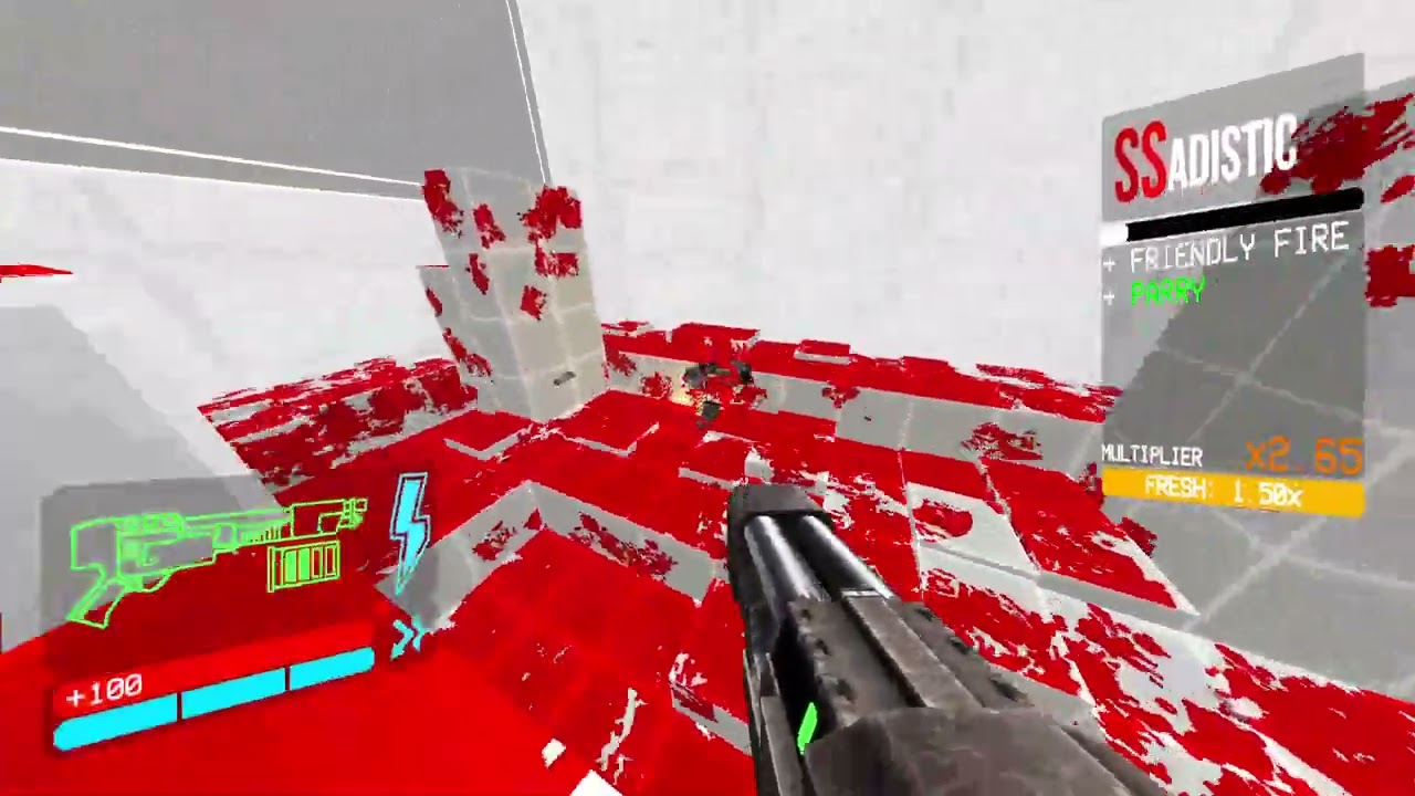 Day 1 of playing Ultrakill Cybergrind to retrain my skills for fraud.