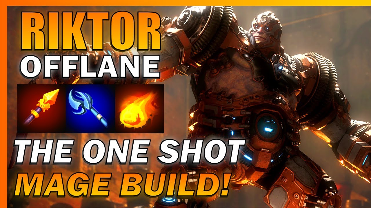 Riktor offlane, but we BUILD MAGE ITEMS to ONE SHOT HEROES! - Predecessor Gameplay