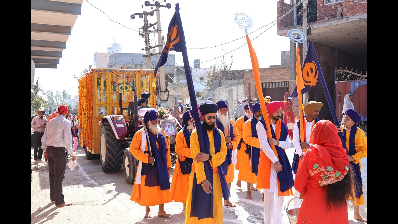 Nagar Kirtan | 23/02/2024 | Shri Guru Ravidas Ji Maharaj Gurudwara JAGPALPUR | Phagwara