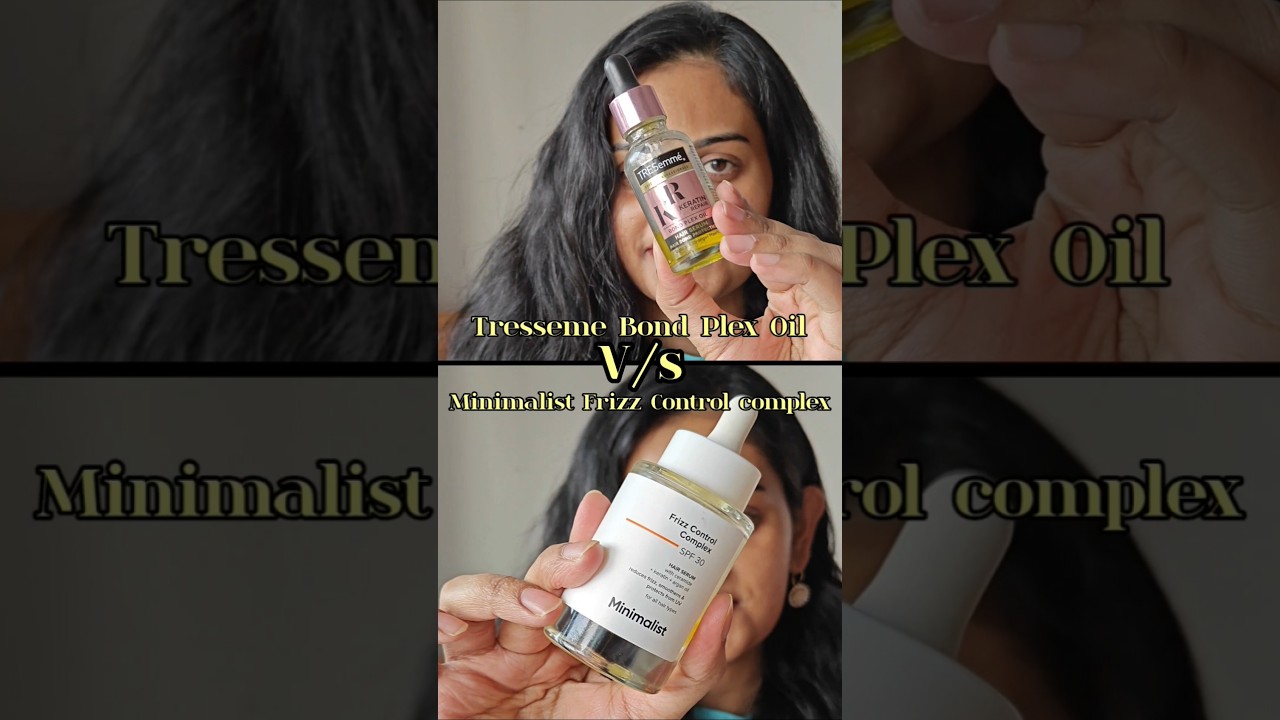 Tresemme Hair Serum or Minimalist Hair Serum? Which works better? 