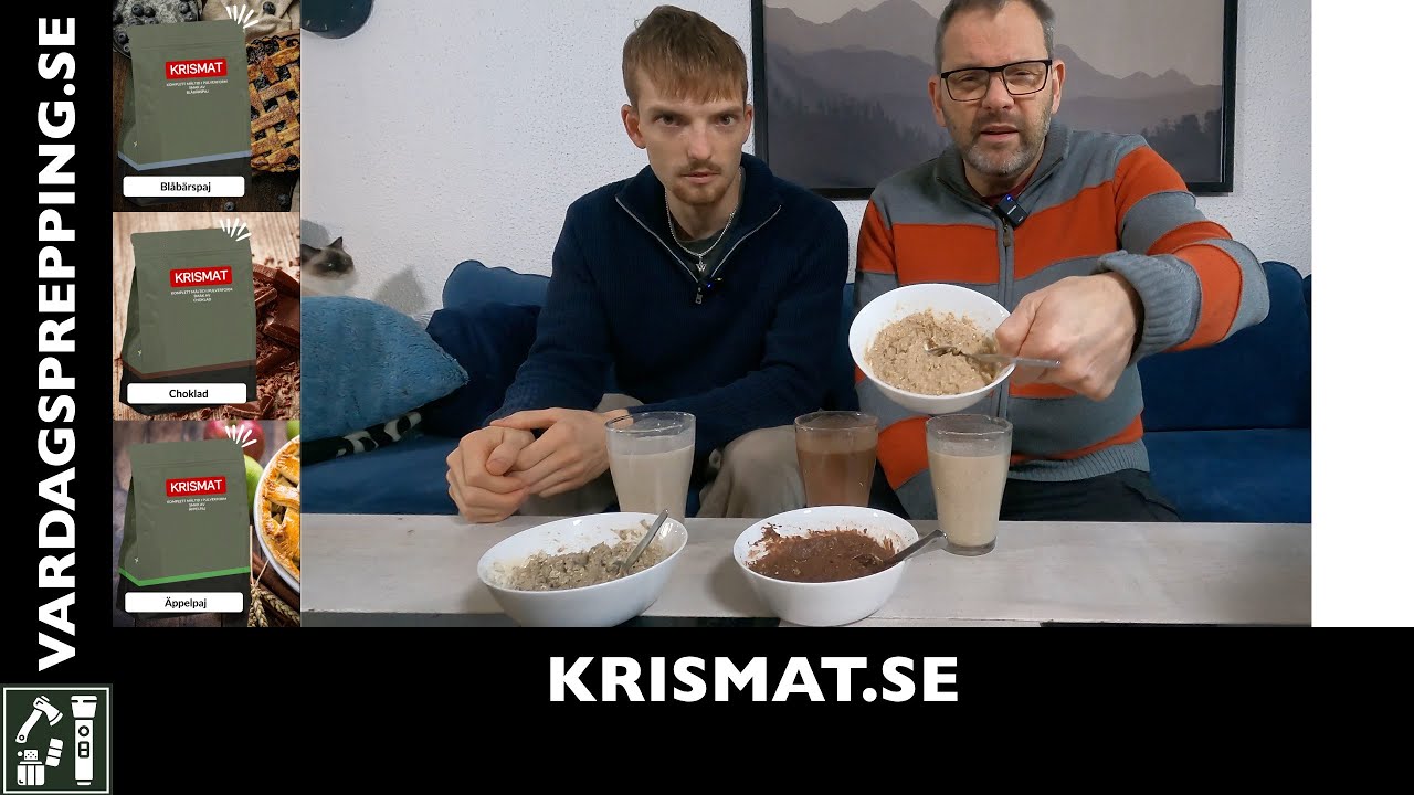 Vi testar maten från Krismat.se