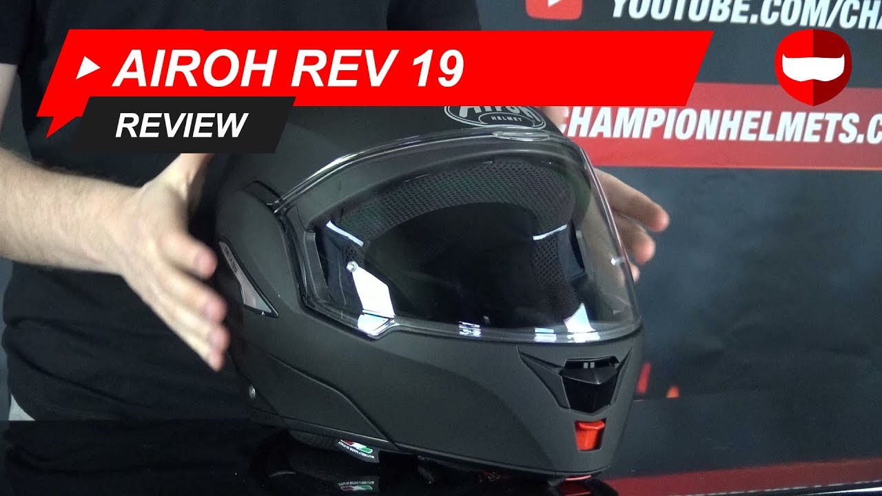 Обзор шлем Airoh Rev 19 - ChampionHelmets.com