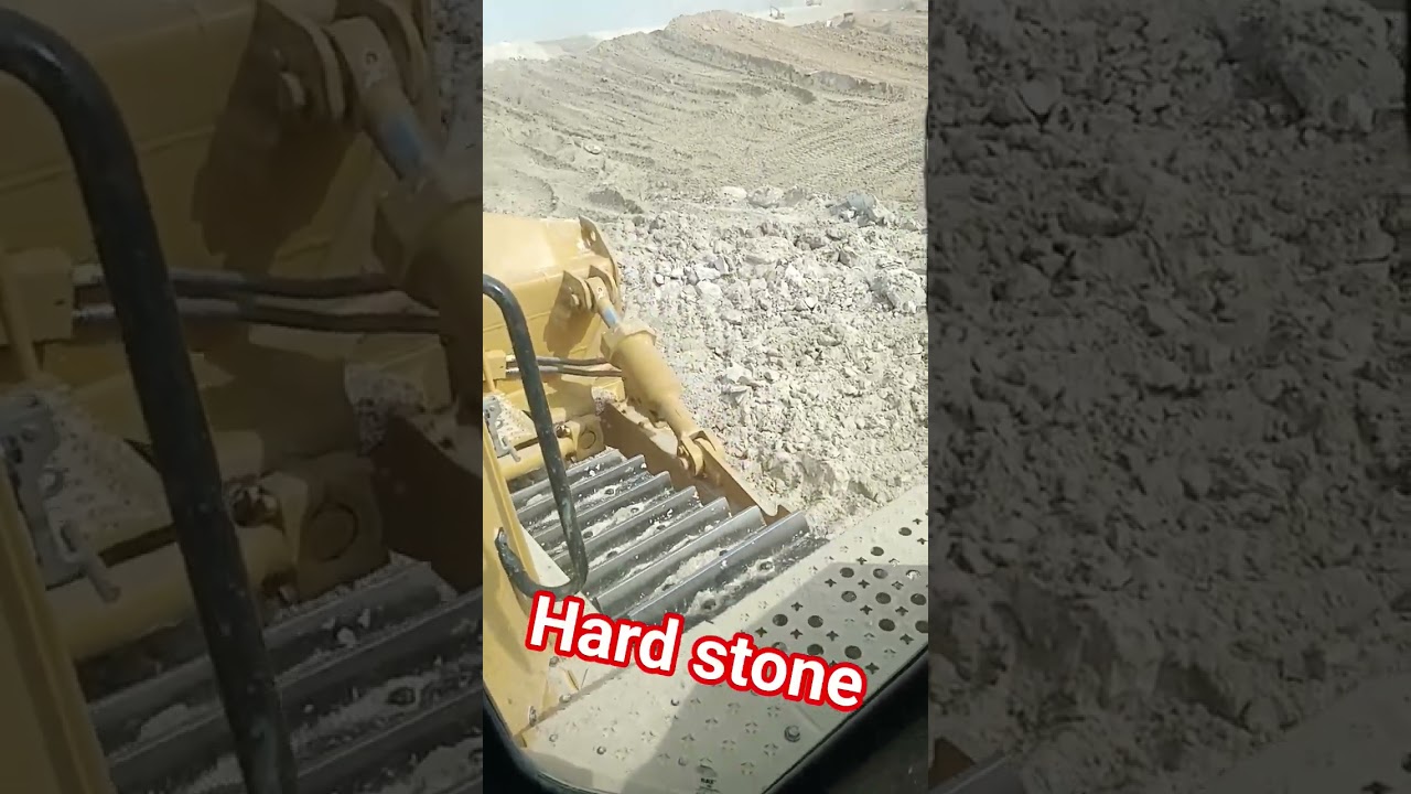 hard stone 🪨🪨 #dozerwork #excavator #machinery #heavycivil