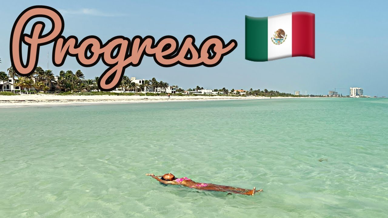 Невероятные пляжи Прогресо, Мексика 🇲🇽