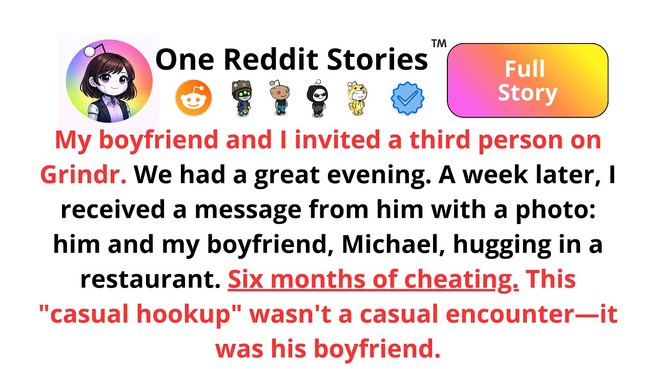 We found a guy on Grindr for a threesome. He turned out to be my boyfriend's lover.