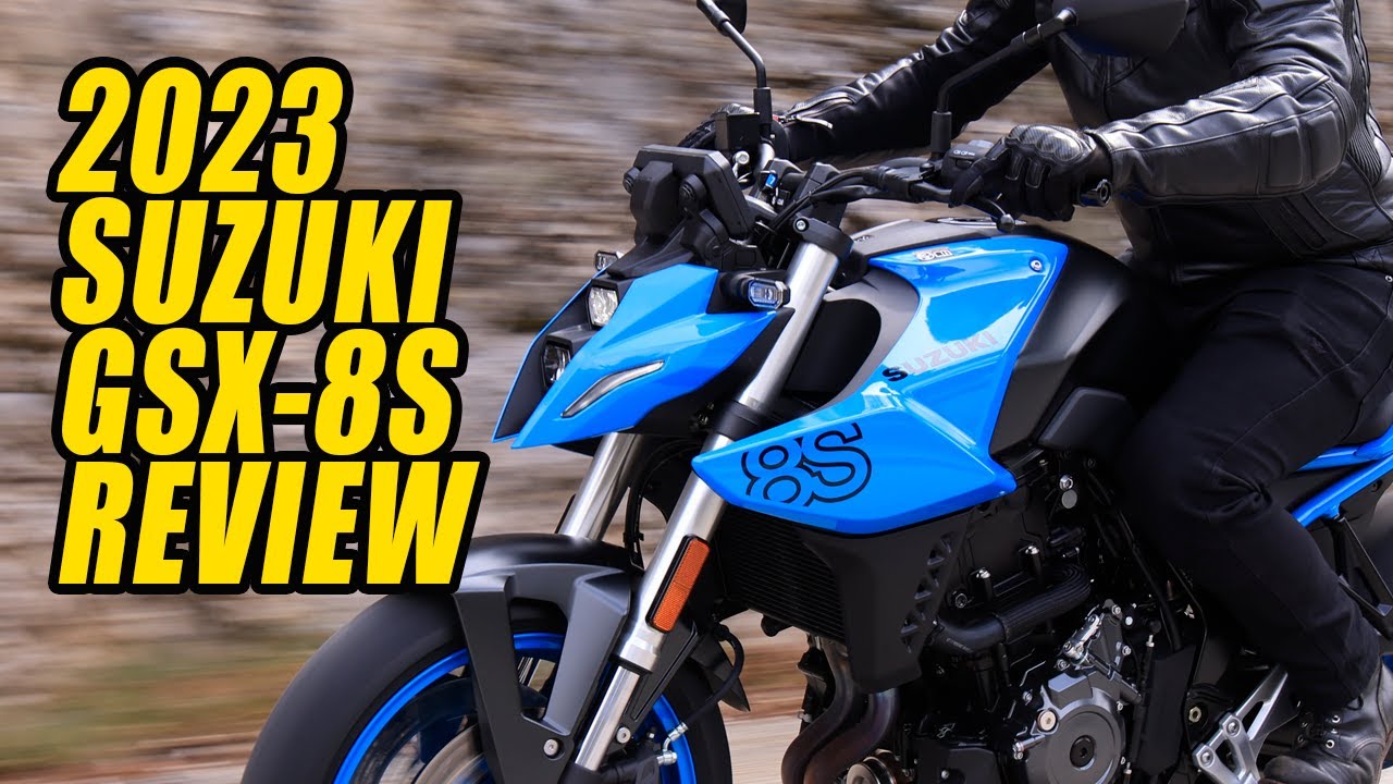Обзор Suzuki GSX-8S 2023 года