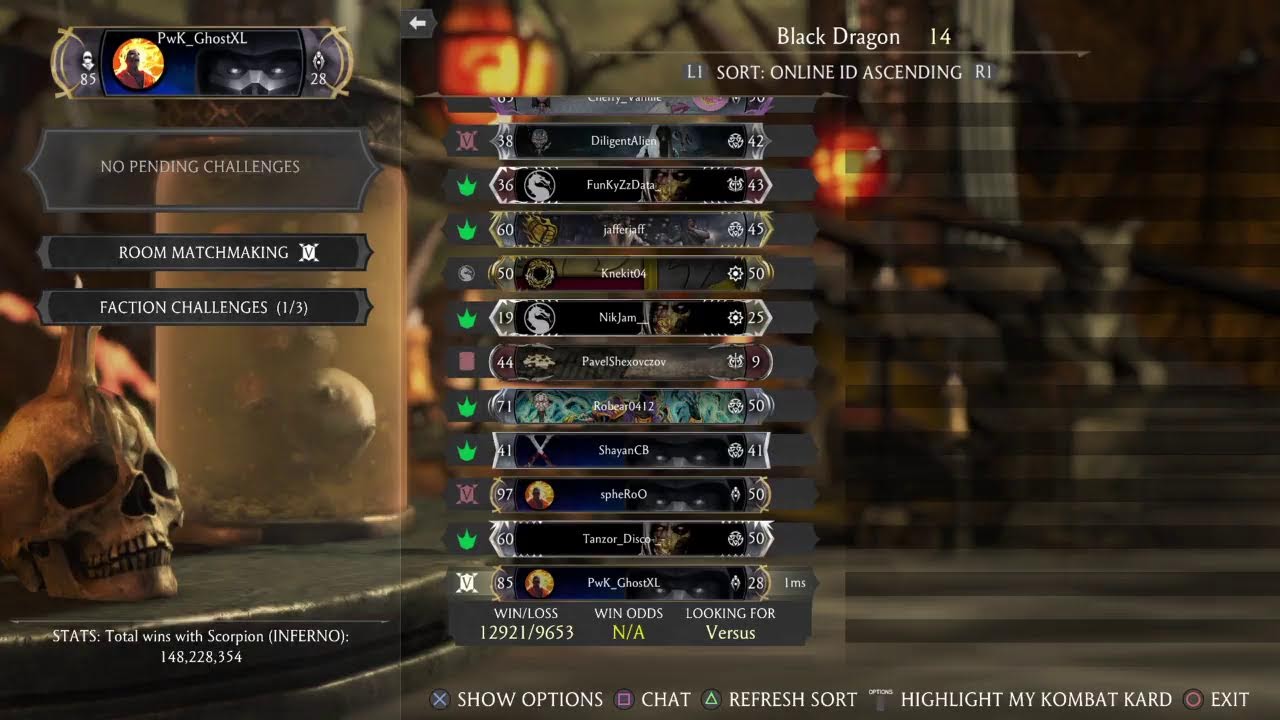 MKX-  European Server