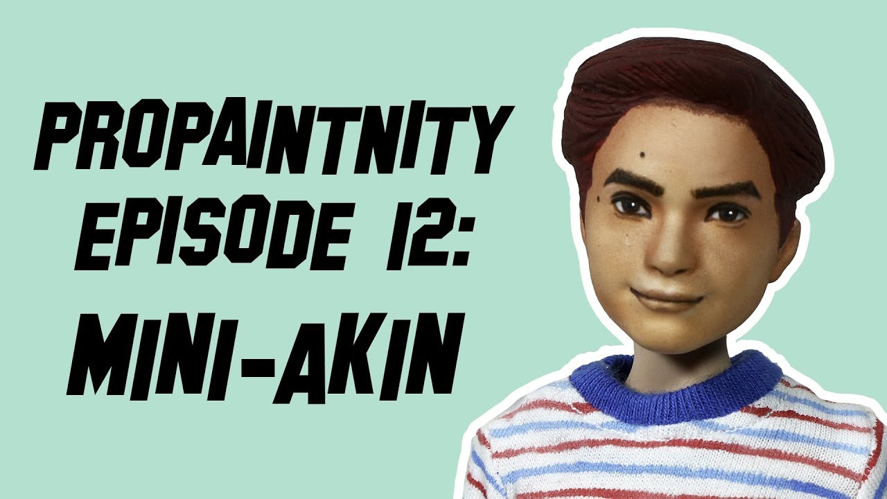 PROPAINTNITY EPISODE 12: Mini-Akin (Male OOAK Doll Repaint)
