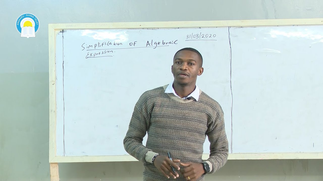 Form 1 - Mathematics - Topic: Algebraic Expressions; (Simplificatin of Algebraic), By; Tr Philip O.