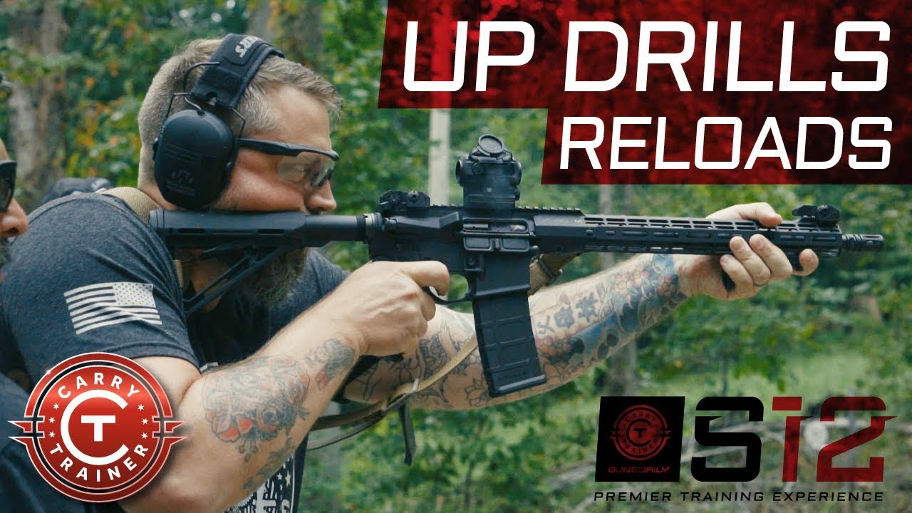 Перезарядка и отработка ударов, обучение стрельбе из AR-15 | S12 Nashville 2018