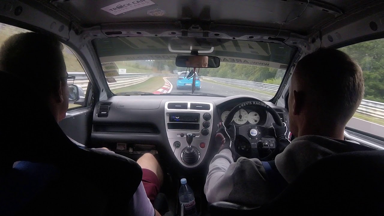 nurburgring fast lap Honda civic type r ep3