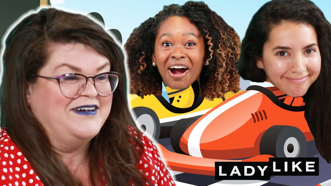 We Tried To Play Mario Kart While Doing Our Makeup &bull; Ladylike