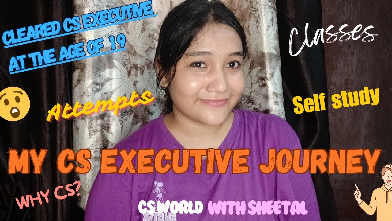 My CS executive Journey | #cs #csexe #csexecutiveclasses  #icsiexam #cseet #icsi ‎@csworld_sheetal 