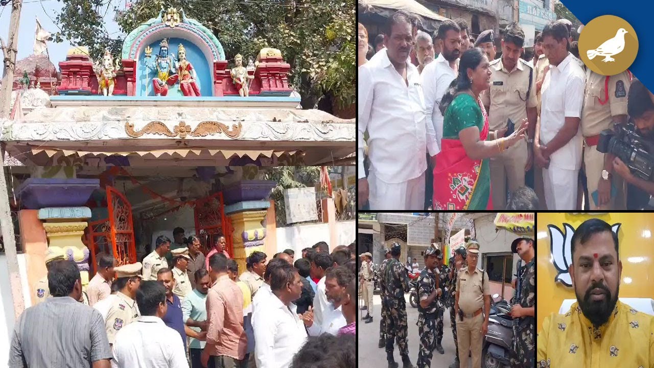 Hyderabad: Tension in Tappachabutra after meat found inside temple