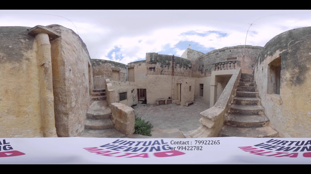 Virtual Viewing Malta Present a 360 video of a Hoc in Gudja