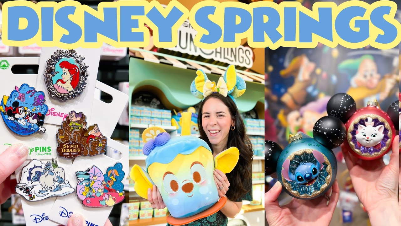 DISNEY SPRINGS New Merch Search! April 2024 | Walt Disney World  Shopping | Disney Parks