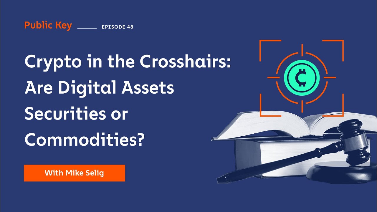 Public Key: Crypto in the Crosshairs: Are Digital Assets Securities or Commodities? - Ep 48