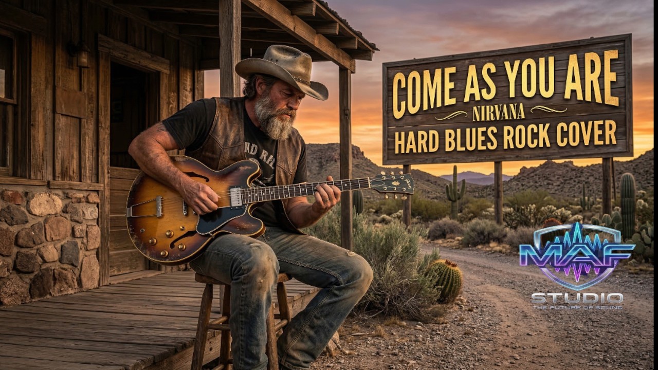 Nirvana - Come As You Are | But it's a HARD BLUES ROCK [MAF STUDIO REIMAGINED]