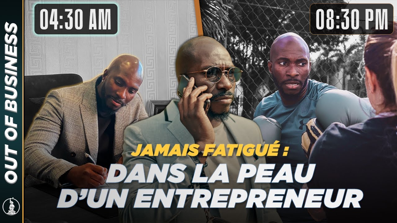 FATIGUÉ MAIS TOUJOURS  DÉTERMINÉ : L'ÉTAT D'ESPRIT D'UN ENTREPRENEUR QUI RÉUSSIT