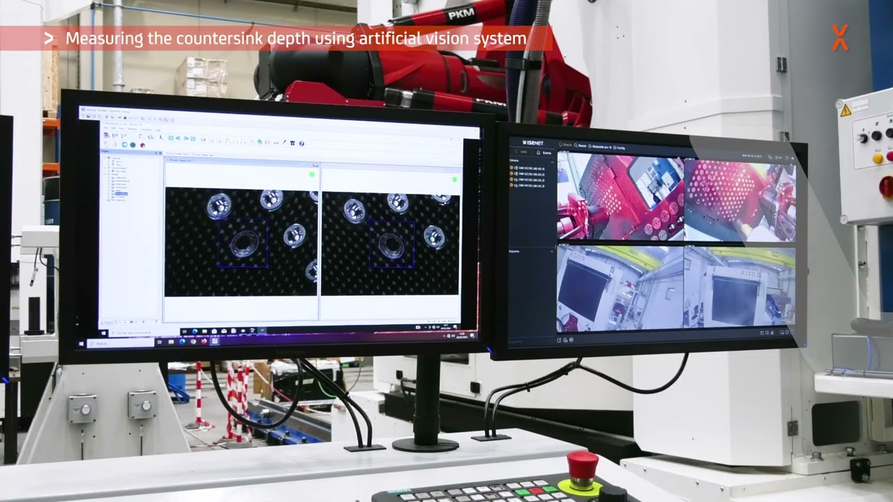 A320 Drilling and Riveting Cycle with PKM Tricept Robot