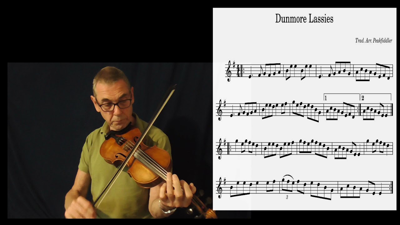 Irish Fiddle - Dunmore Lasses