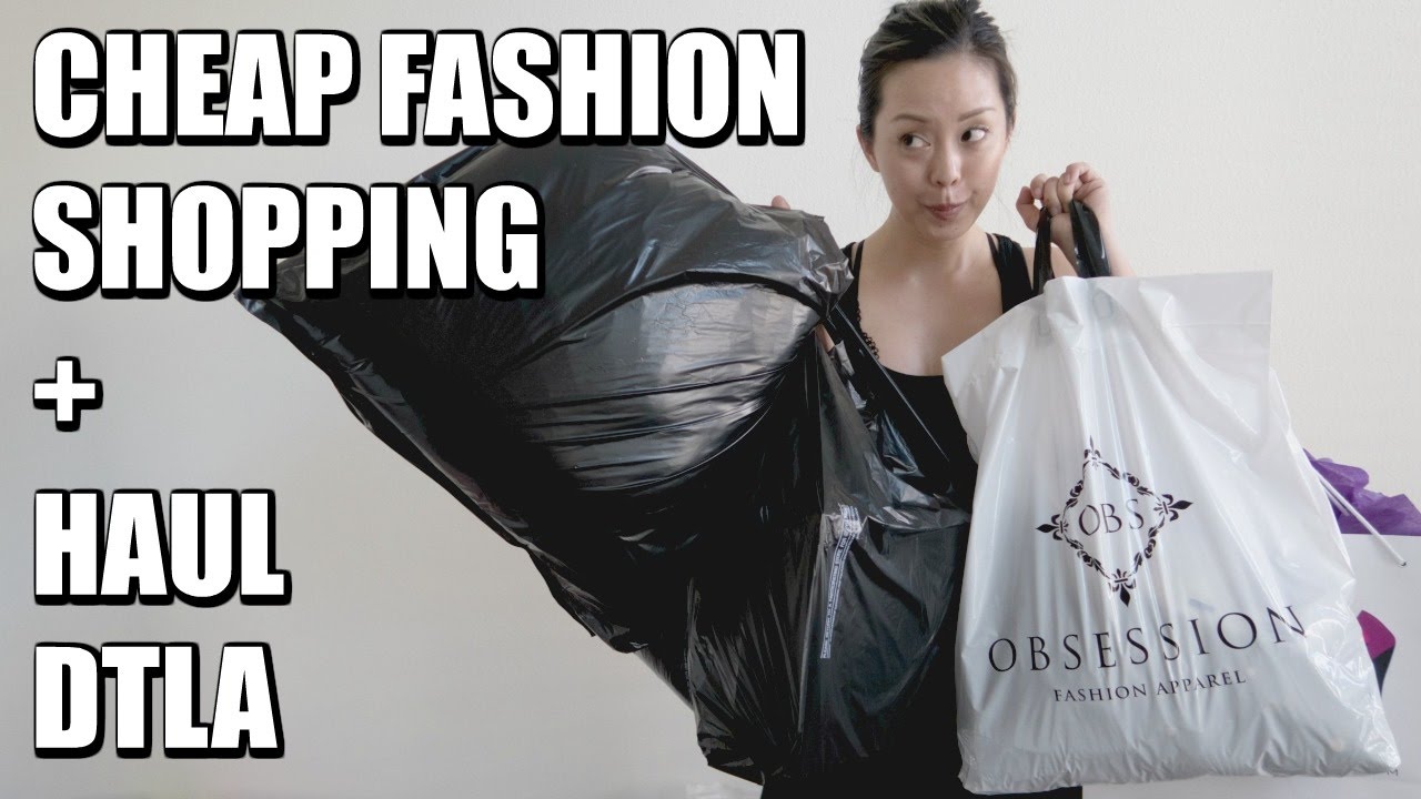 SHOPPING FOR CHEAP CLOTHES DTLA