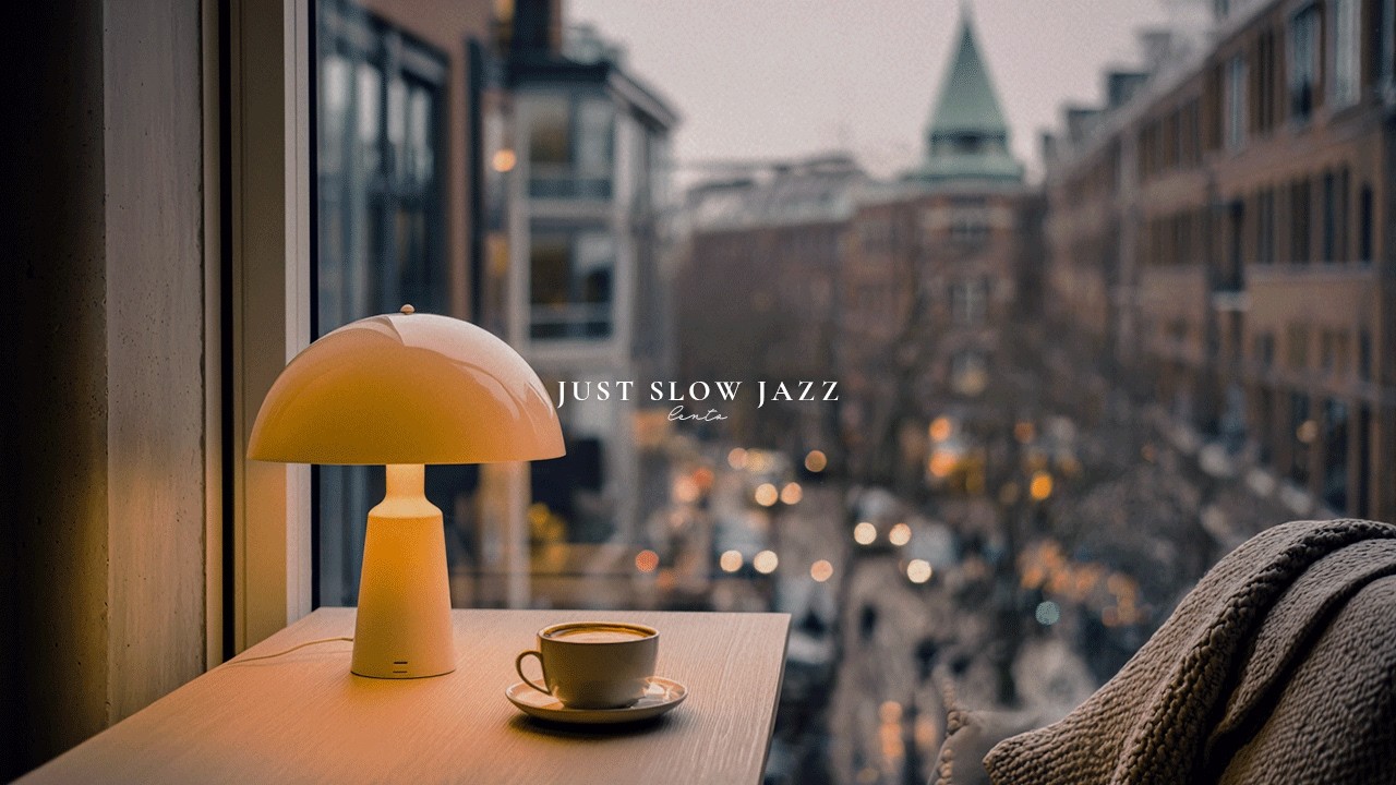 Watching the Dusk from a Cafe Window: A Special Seat in the City | Evening Jazz Playlist