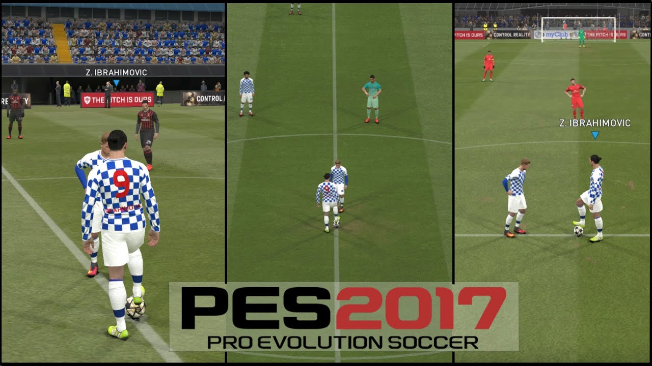 Pro Evolution Soccer 2017 (2016) PC Gameplay - All Camera Angles [2K/60FPS]