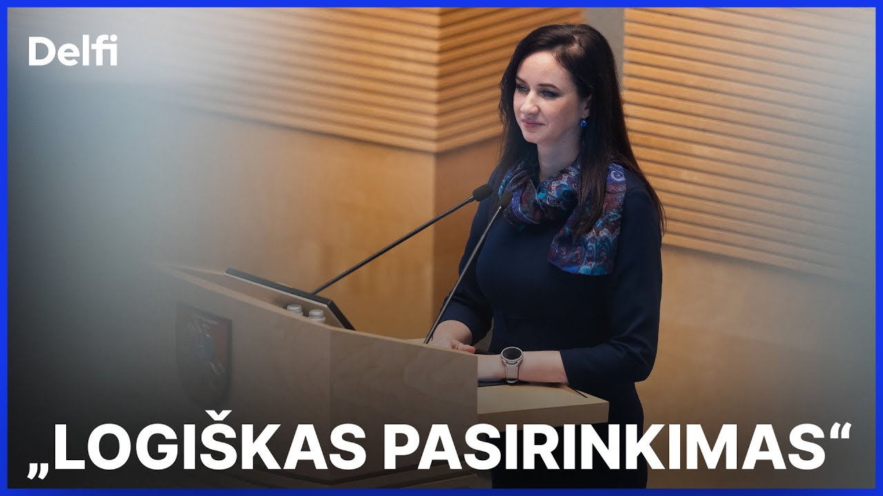 Ruginienė apie koaliciją su „Nemuno aušra“: tai yra visiškai logiškas pasirinkimas