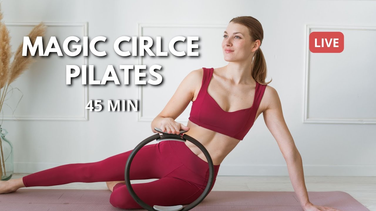 45 MIN PILATES RING || MAGIC CIRCLE ✨ || Lezione completa full body in diretta